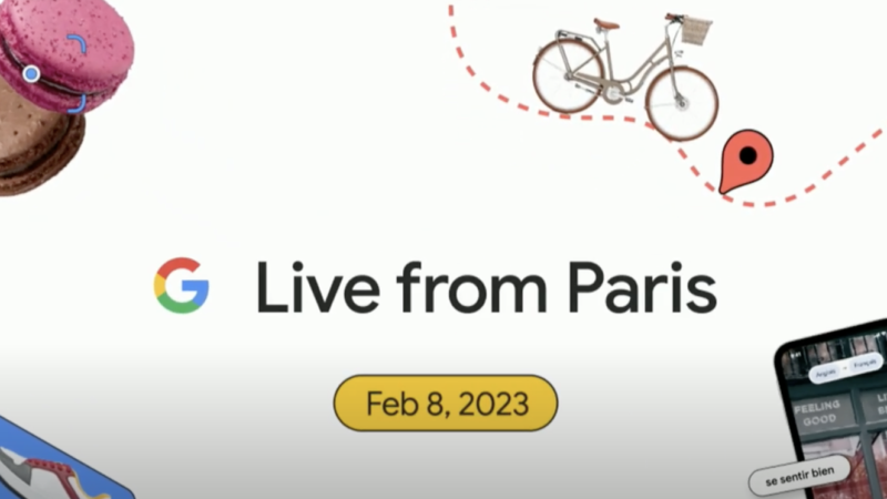 Google’s AI Search event – Recorded Video from Paris